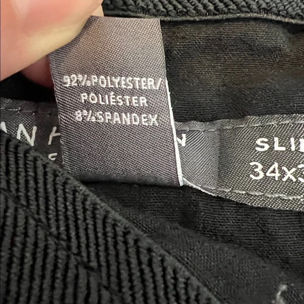 Van Heusen‎ Gray Dress Pants for Men Slim 34x30